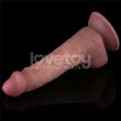 Vibrador Dual Density Power Cock 21,6cm