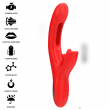 Vibrador Jessica com Simulador Oral
