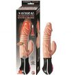 Vibrador Natural Realskin com Impulso e Aquecimento