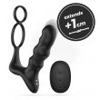 Vibrador para a Próstata com Impulso e Anéis Crixus