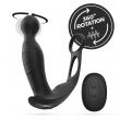 Vibrador para a Próstata com Rotação e Anéis Flamma