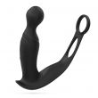 Vibrador para a Próstata com Rotação e Anéis Flamma