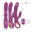 Vibrador Rabbit com Sobe e Desce Halle