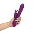Vibrador Rabbit Orchidee Purple com Anéis Móveis Loveline