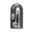 Vibrador Realista Transparente Loving Joy 21,5 cm