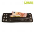 Wristwallet de Couro com Z&iacute;pper Brutus